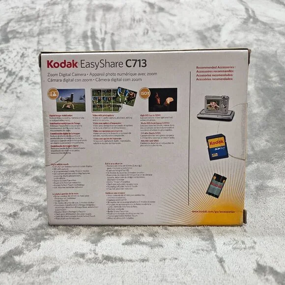 New Kodak EasyShare C713 7MP Digital Camera Sealed In Original Package - Picture 7 of 9